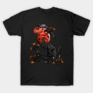 Kawasaki ZX6R Frog Red T-Shirt